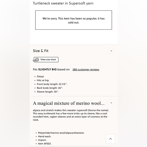 J. CREW  Black Turtleneck Sweater in  Supersoft Yarn AF023 sz S - Picture 2 of 7